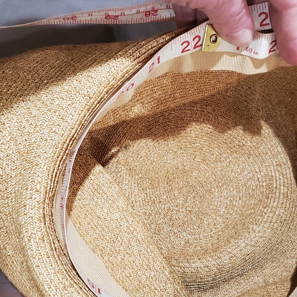 Classy Paper Straw Hat from Barney's NY - Picture 8 of 9